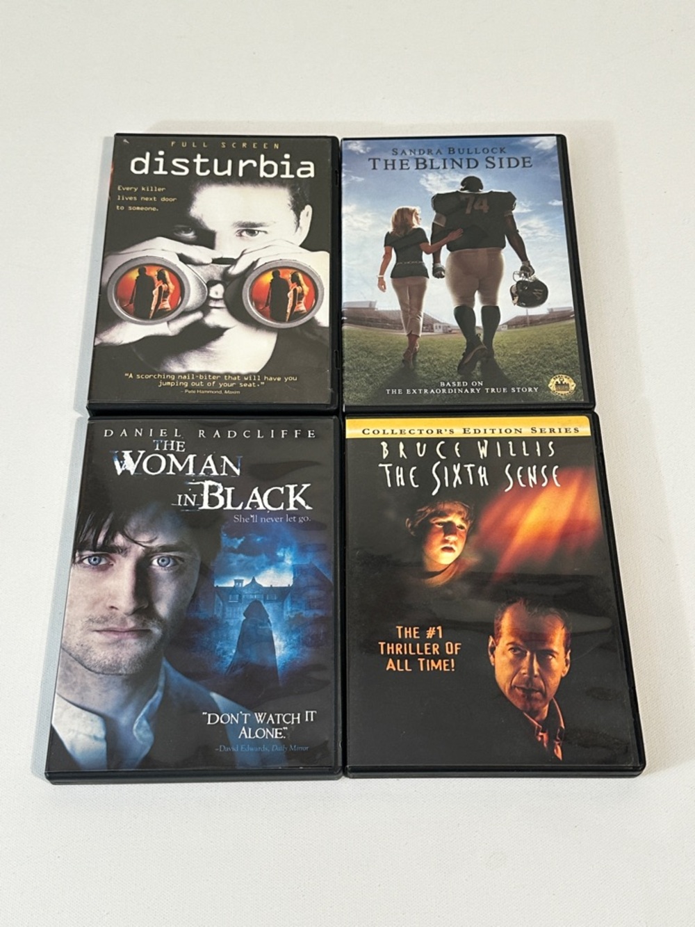 4 ASSORTED DVDS